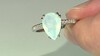Anillo en plata con Ópalo Paraíba