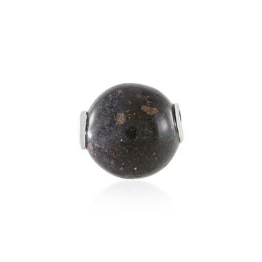 Honduras-Opal-Silberanhänger (MONOSONO COLLECTION)