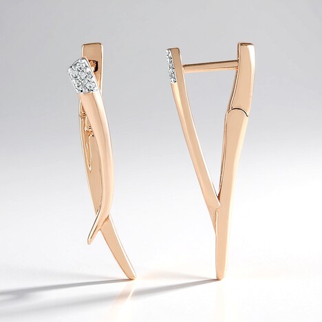 Orecchini in argento con Zircone