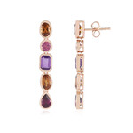 Pendientes en plata con Granate Hesonita (KM by Juwelo)