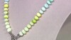 Collar en plata con Quarzo limón (Riya)