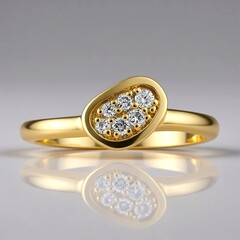 Anello in oro con Diamante SI1 (G)