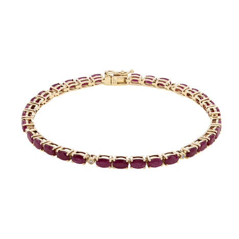 AAA-Mosambik-Rubin-Goldarmband