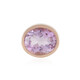 Rose de France Amethyst Silver Pendant (MONOSONO COLLECTION)