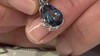 Zilveren hanger met een Blauwe kwarts