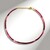 Collana in argento con Tormalina Rosa Nigeriana