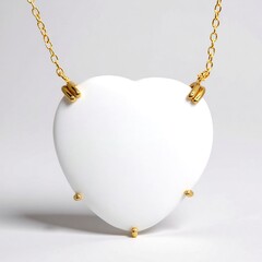 Collana in argento con Onice Bianca