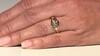Anillo en oro con Diamante IF (D) (Annette)