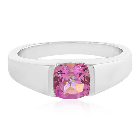 Anello in argento con Topazio Anniversario