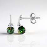 Orecchini in argento con Opale Mezezo (de Melo Essence)
