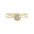 Anello in oro con Diamante Champagne I2 (de Melo Gold)