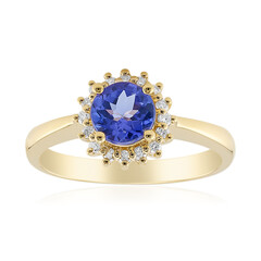 Bague en or et Tanzanite AAA (CIRARI)