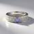 Anello in argento con Tanzanite (non riscaldata)