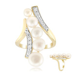 Anillo en plata con Perla blanca Freshwater (TPC)