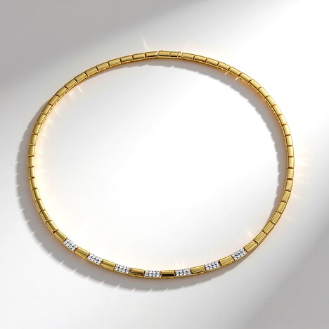 Collana in argento con Zircone (Adela Silber)