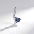 Ciondolo in argento con Tanzanite (non riscaldata)