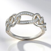Zircon Silver Ring (Adela Silber)