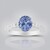Bague en or et Saphir bleu de Ceylan (CIRARI)