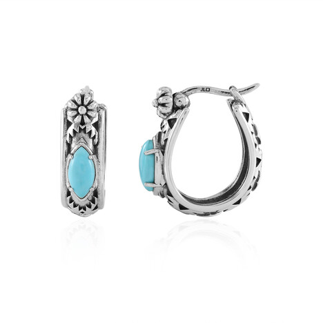 Pendientes en plata con Turquesa (Desert Chic)