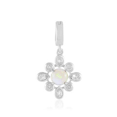 Zilveren hanger met een Australische opaal
