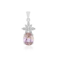 Pendentif en argent et Amétrine (Adela Silber)