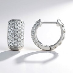 Orecchini in argento con Zircone