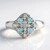 Anello in argento con Zircone Ratanakiri
