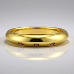 Anello in argento con Rodolite