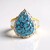 Anello in argento con Acquamarina (Gems en Vogue)