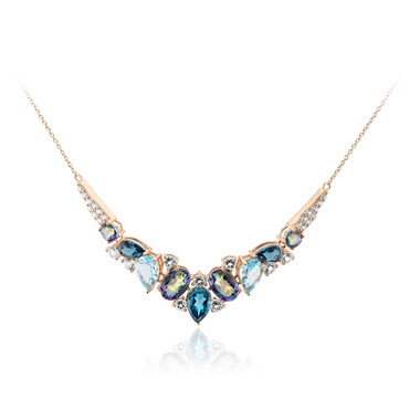 Topas-Silbercollier