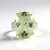 Anello in argento con Ametista Verde (Gems en Vogue)