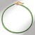 Collana in argento con Diopside Russo