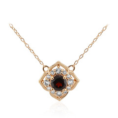 Granat-Silbercollier