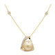Collar en oro con Perla dorada del mar del sur (CIRARI)