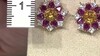 Pendientes en plata con Citrino (de Melo Essence)