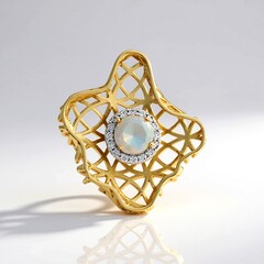 Ciondolo in argento con Opale di Welo AAA