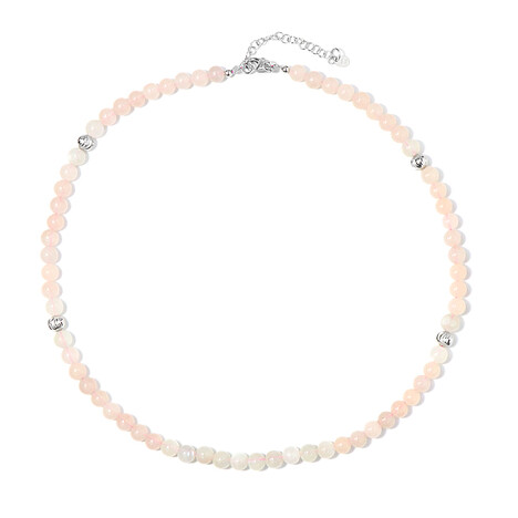 Kangeyam-Mondstein-Silberhalskette