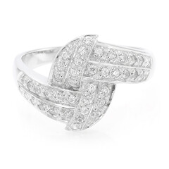 Bague en argent et Zircon