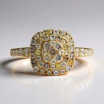 Anello in oro con Diamante Fancy SI2 (CIRARI)