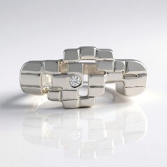 Anello in argento con Zircone