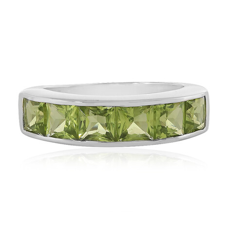 Peridot Silver Ring