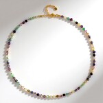 Collana in argento con Fluorite