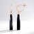 Orecchini in argento con Onice Nero (KM by Juwelo)