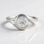 Anello in argento con Zircone