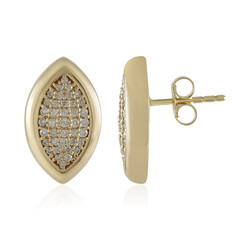 Pendientes en oro con Diamante I1 (H)  (de Melo Gold)