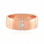 Anillo en plata con Diamante I2 (H) (de Melo Essence)