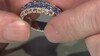 Anillo en plata con Tanzanita (Gems en Vogue)