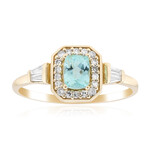 Brasilianischer Paraiba-Turmalin-Goldring (AMAYANI)