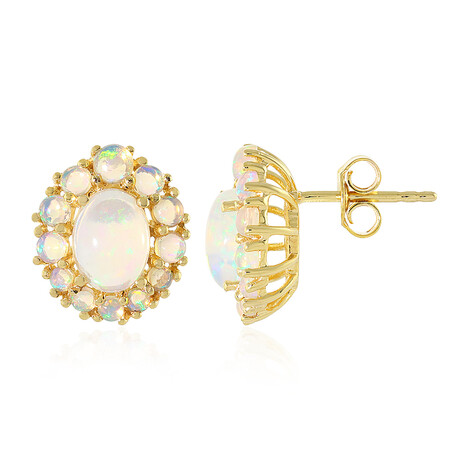 Pendientes en plata con Ópalo de Welo