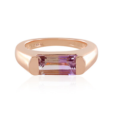Anello in argento con Ametrina (MONOSONO COLLECTION)
